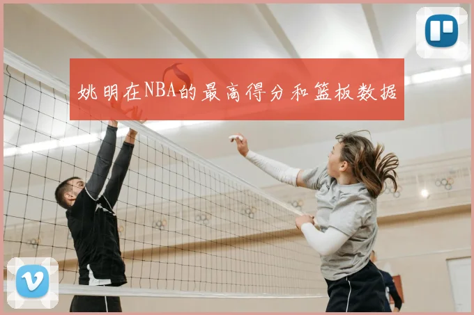 姚明在NBA的最高得分和篮板数据
